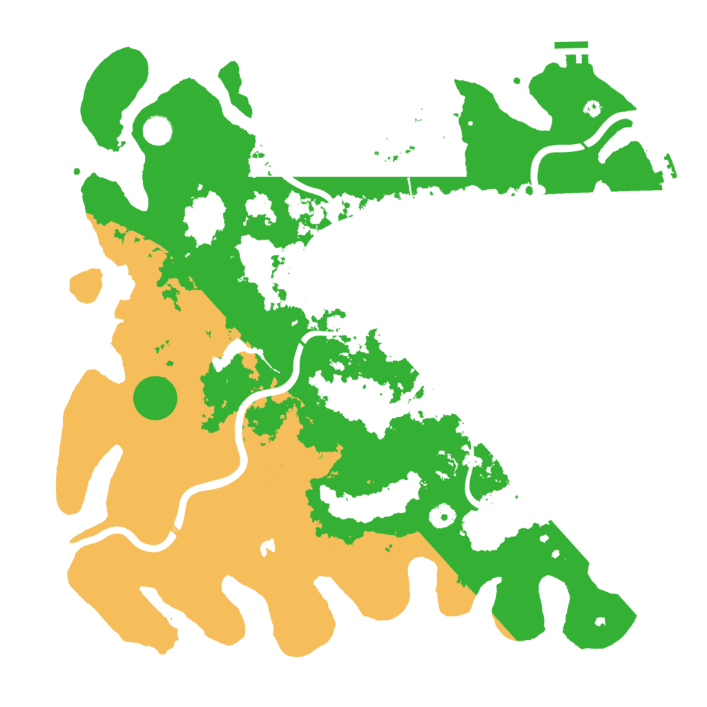 Biome Rust Map: Procedural Map, Size: 4250, Seed: 538473772