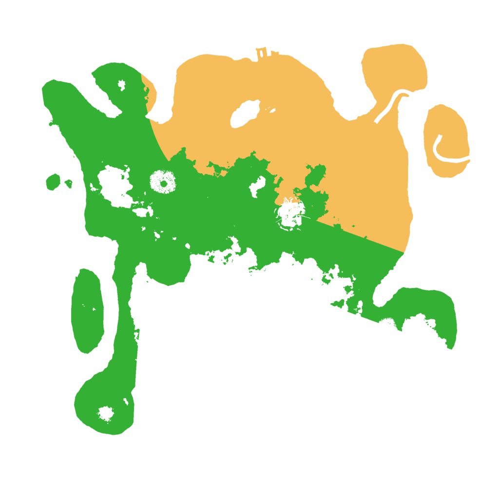 Biome Rust Map: Procedural Map, Size: 3000, Seed: 489359338