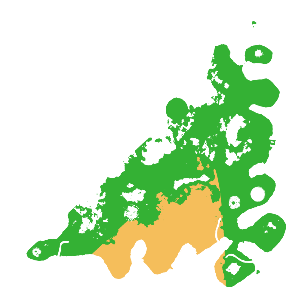 Biome Rust Map: Procedural Map, Size: 3750, Seed: 486521386