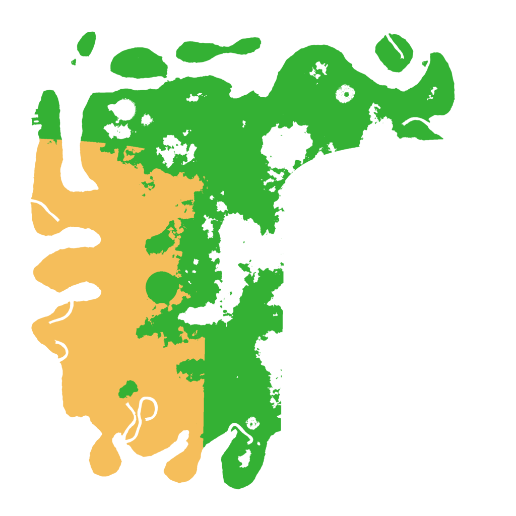 Biome Rust Map: Procedural Map, Size: 4300, Seed: 2501426