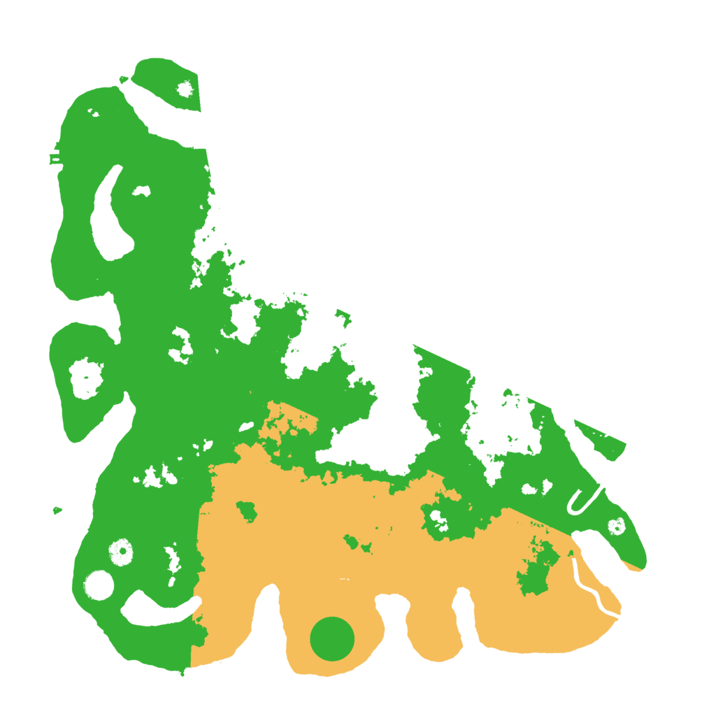 Biome Rust Map: Procedural Map, Size: 4250, Seed: 525231093