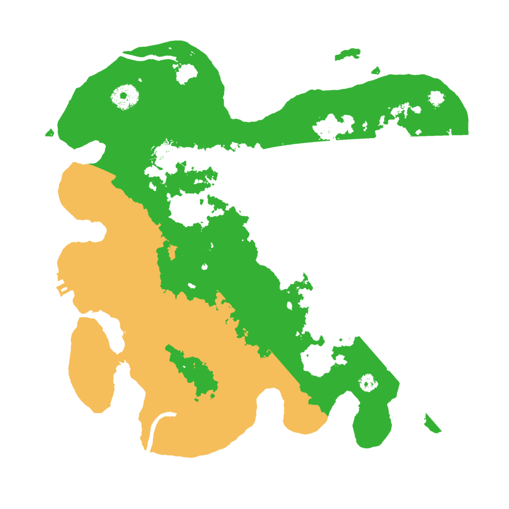 Biome Rust Map: Procedural Map, Size: 3000, Seed: 1234541