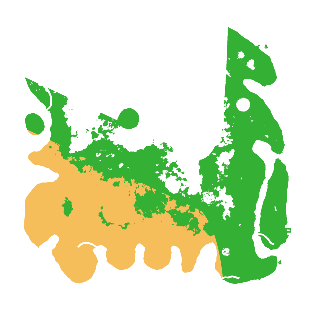 Biome Rust Map: Procedural Map, Size: 4000, Seed: 349713072