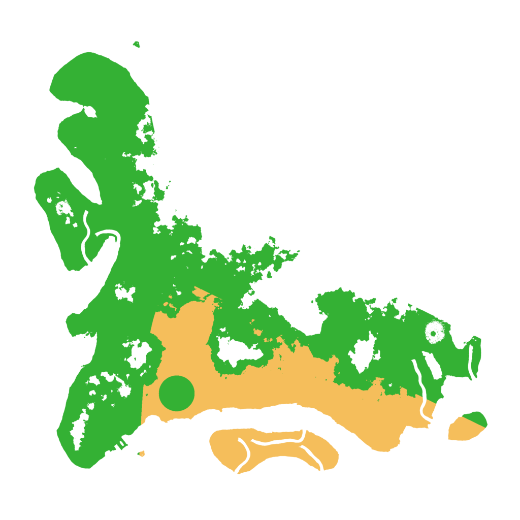 Biome Rust Map: Procedural Map, Size: 3850, Seed: 760537031