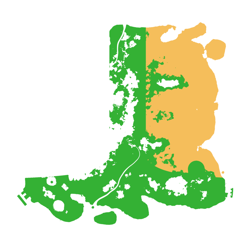 Biome Rust Map: Procedural Map, Size: 3850, Seed: 648251