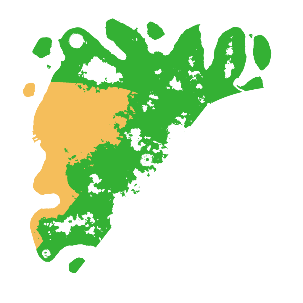 Biome Rust Map: Procedural Map, Size: 3700, Seed: 1465581481