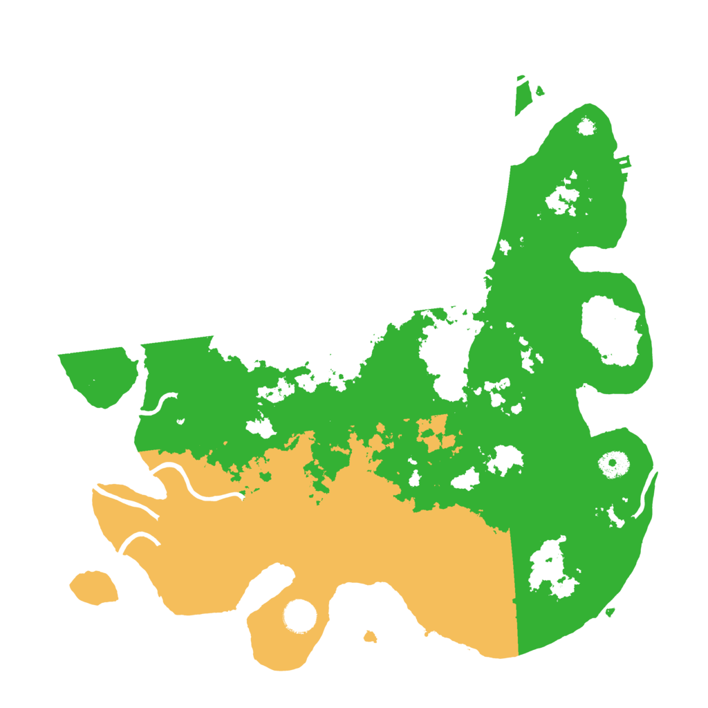 Biome Rust Map: Procedural Map, Size: 3750, Seed: 684604403