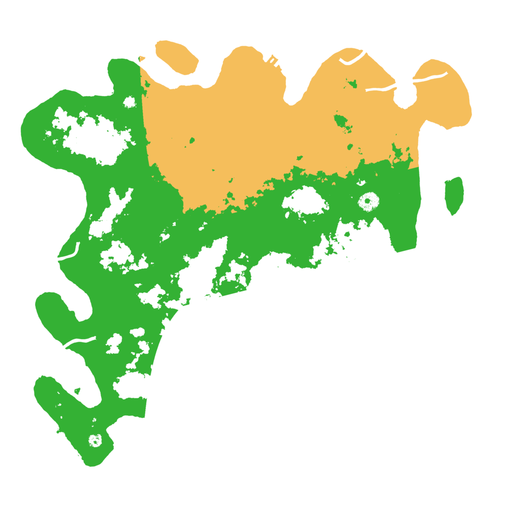 Biome Rust Map: Procedural Map, Size: 4000, Seed: 12323444