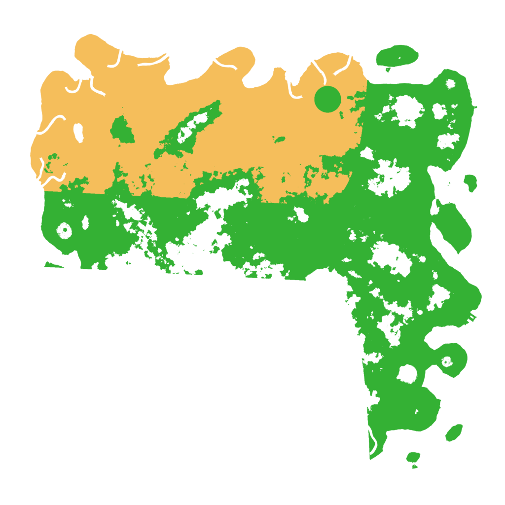 Biome Rust Map: Procedural Map, Size: 5000, Seed: 1117724642