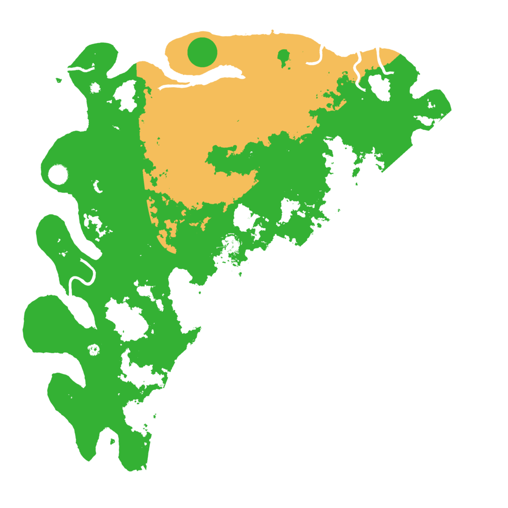 Biome Rust Map: Procedural Map, Size: 4500, Seed: 1808452