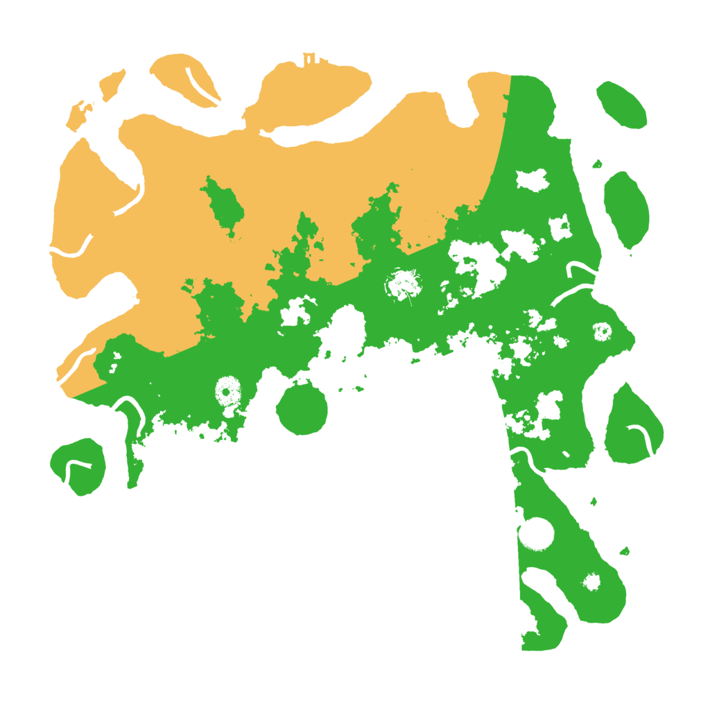 Biome Rust Map: Procedural Map, Size: 3800, Seed: 1965198419