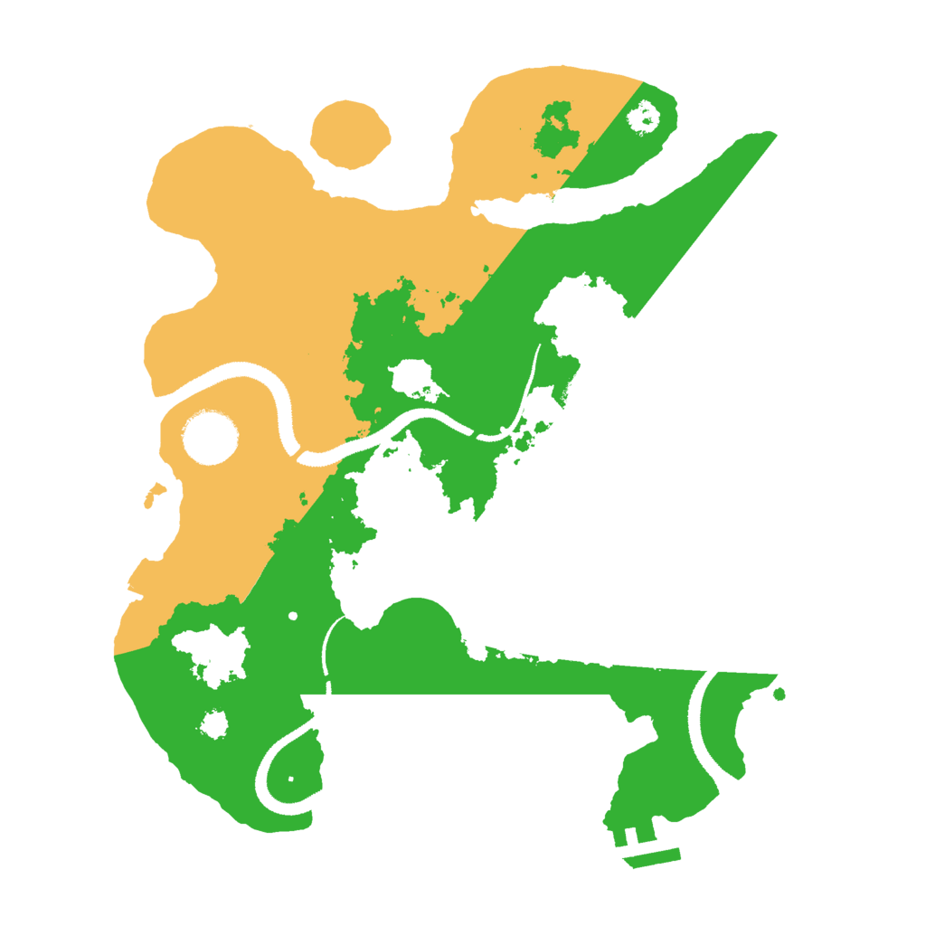 Biome Rust Map: Procedural Map, Size: 3000, Seed: 1933902018