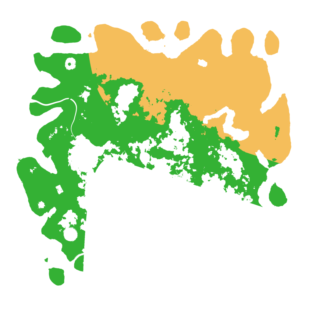 Biome Rust Map: Procedural Map, Size: 4000, Seed: 2044219506