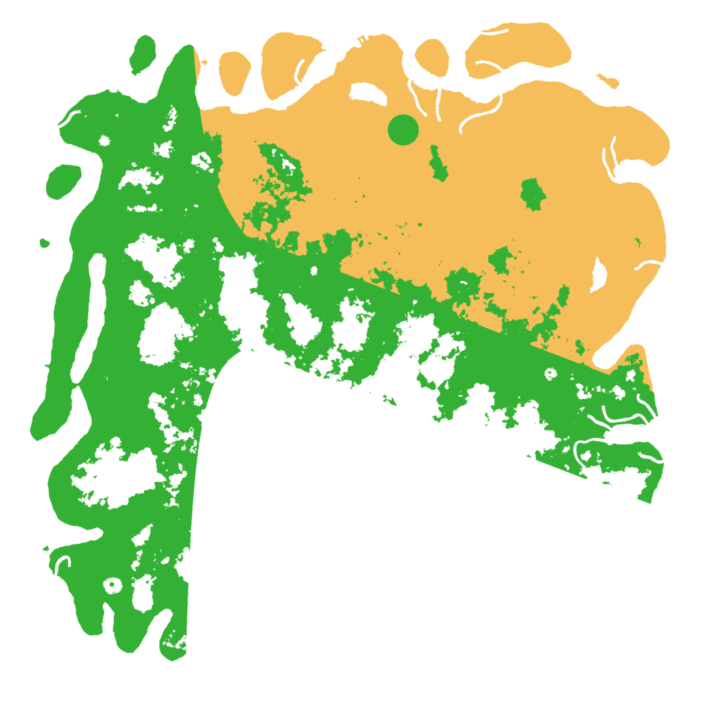 Biome Rust Map: Procedural Map, Size: 6000, Seed: 648198715