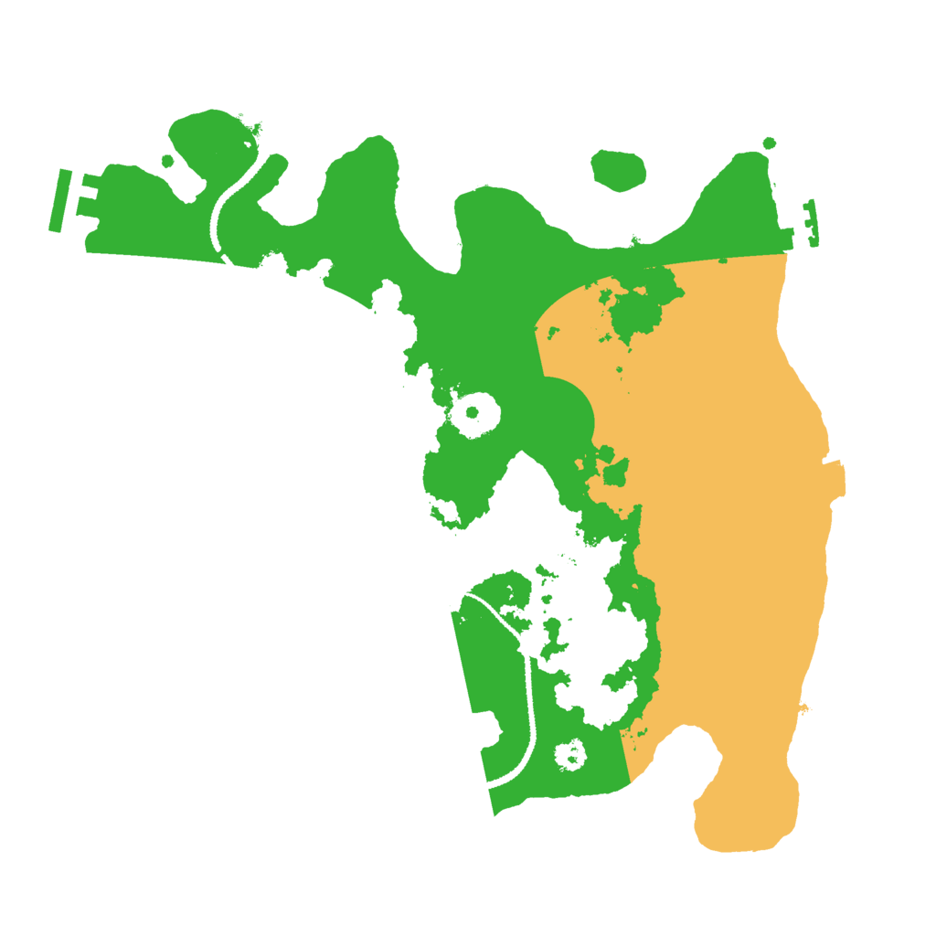 Biome Rust Map: Procedural Map, Size: 3000, Seed: 1847177226
