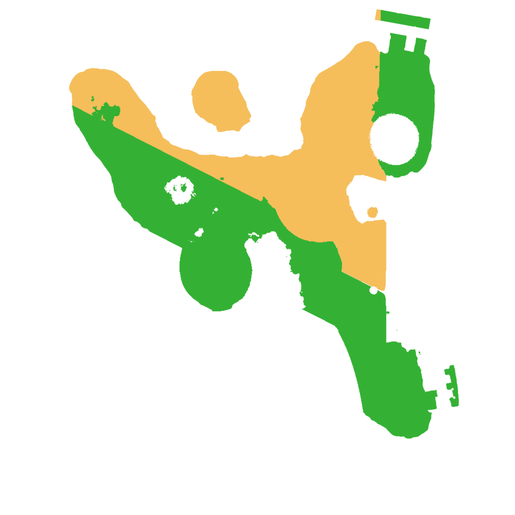 Biome Rust Map: Procedural Map, Size: 1900, Seed: 3