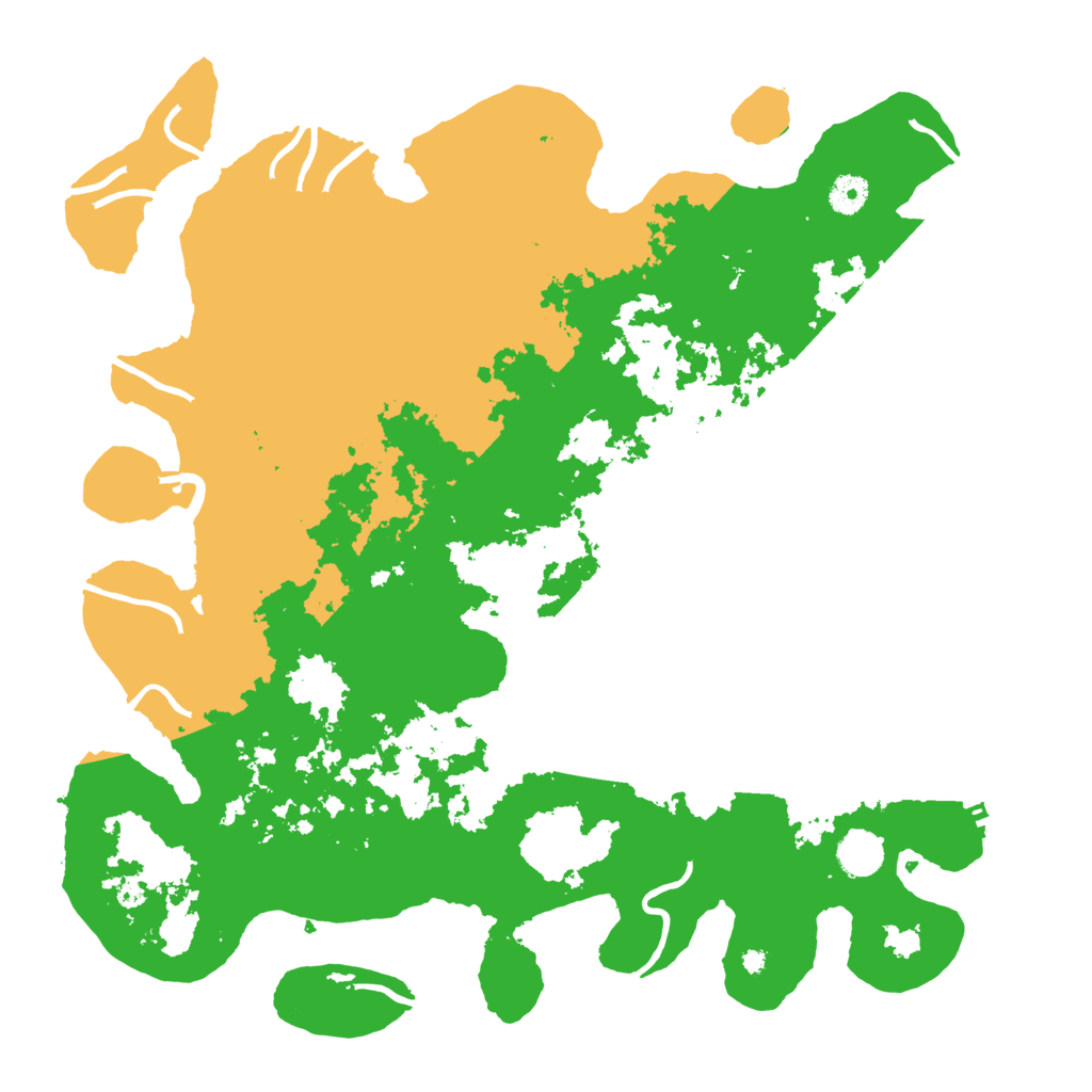 Biome Rust Map: Procedural Map, Size: 4200, Seed: 34