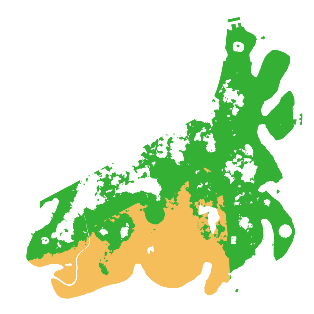 Biome Rust Map: Procedural Map, Size: 4250, Seed: 11177