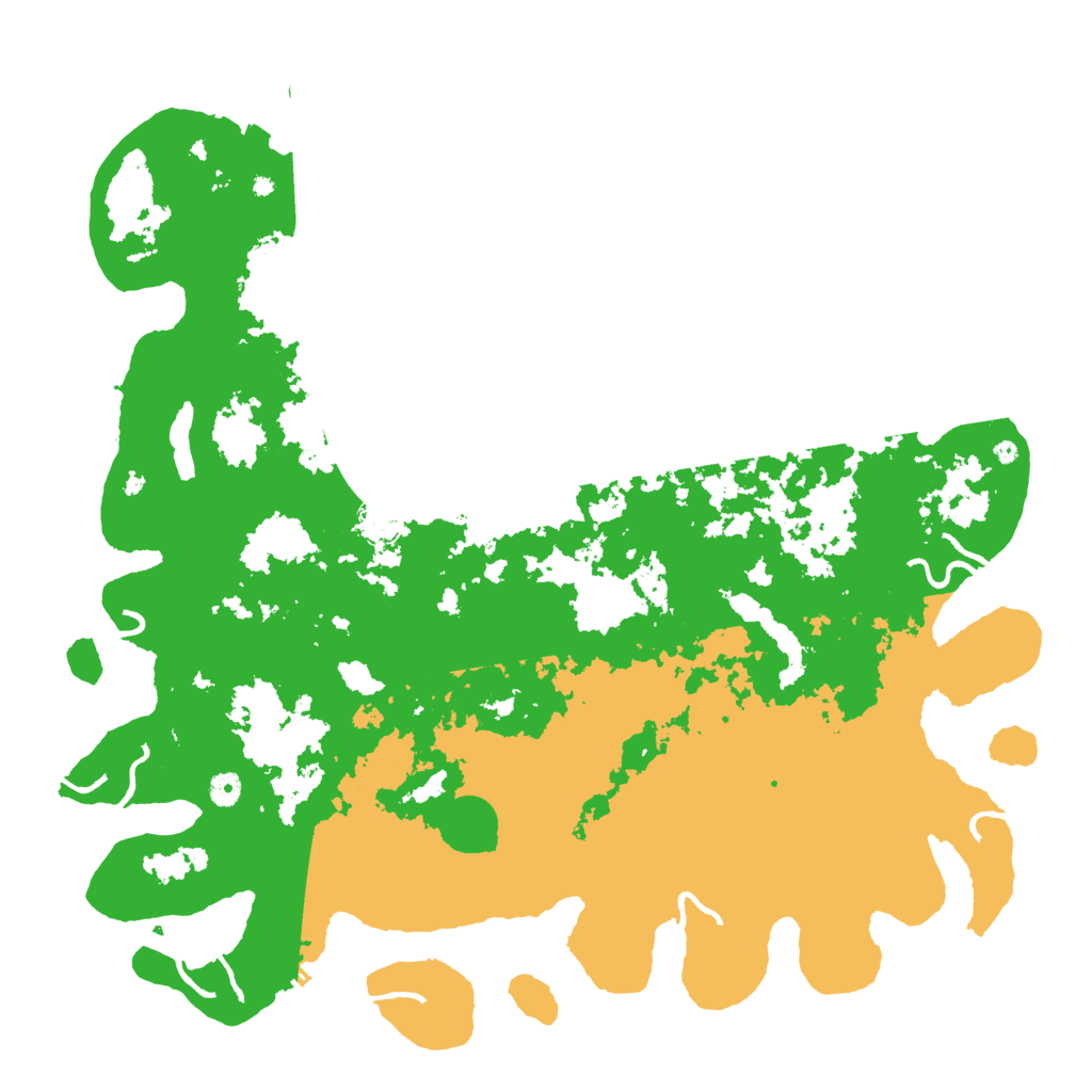 Biome Rust Map: Procedural Map, Size: 5000, Seed: 19950311