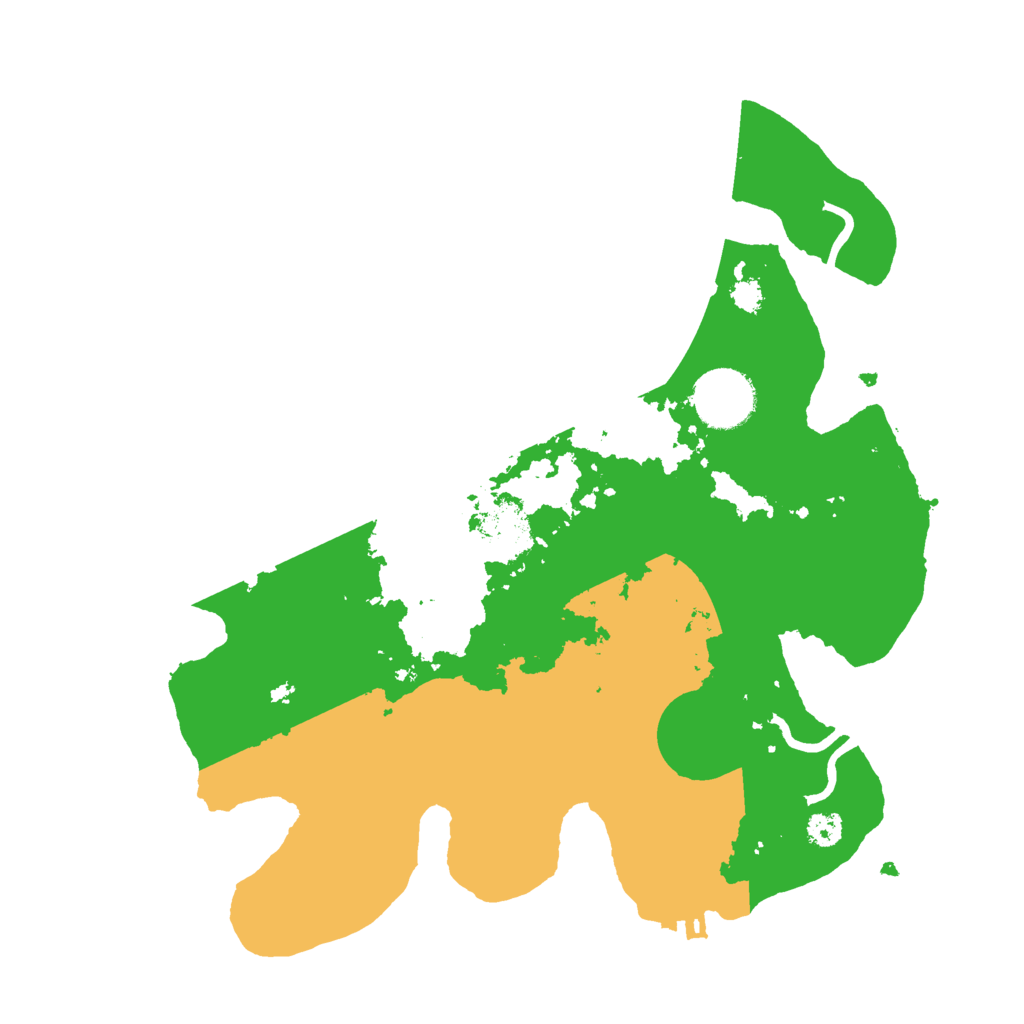Biome Rust Map: Procedural Map, Size: 3000, Seed: 2048394266