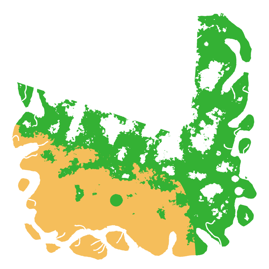 Biome Rust Map: Procedural Map, Size: 5800, Seed: 33400