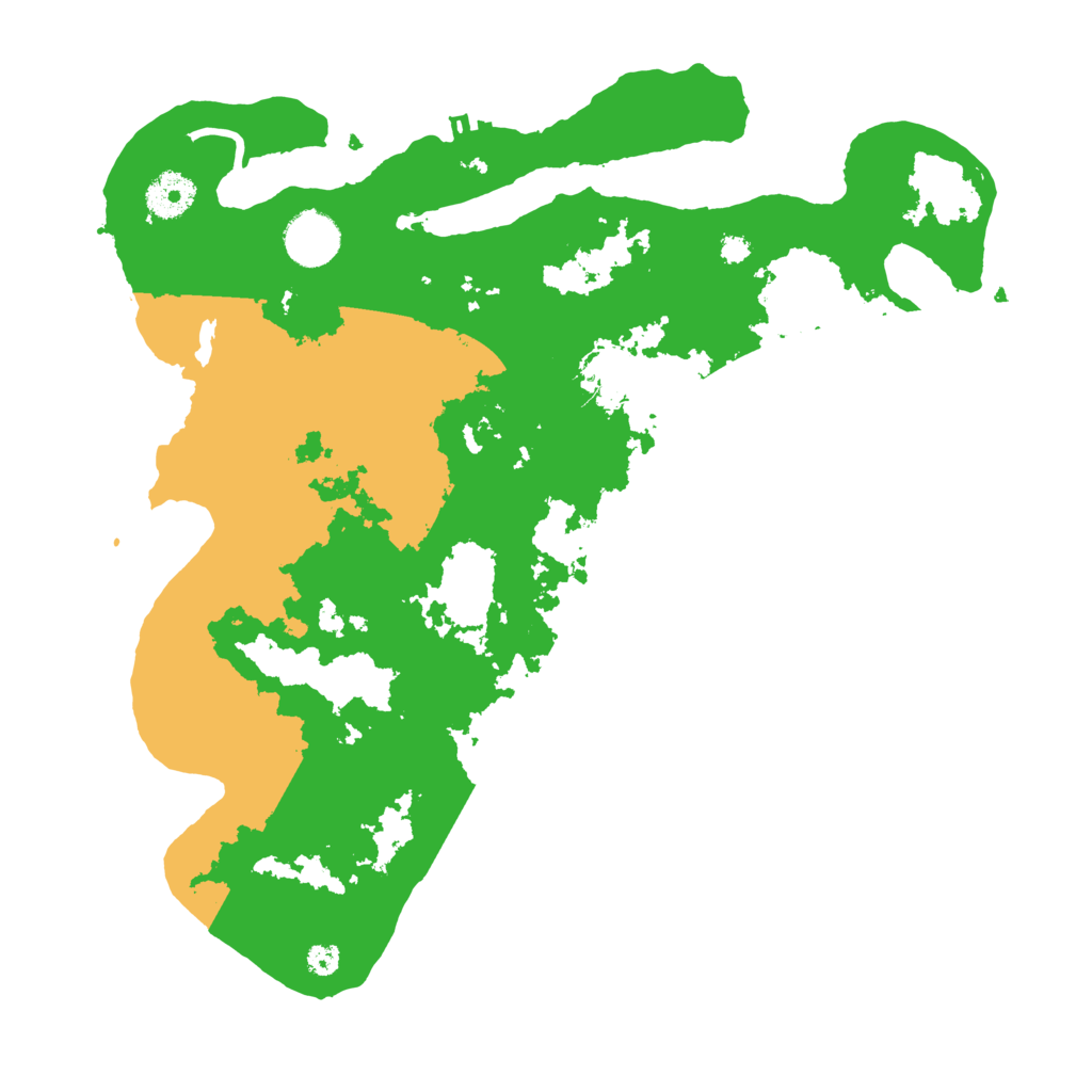 Biome Rust Map: Procedural Map, Size: 3500, Seed: 1884335904