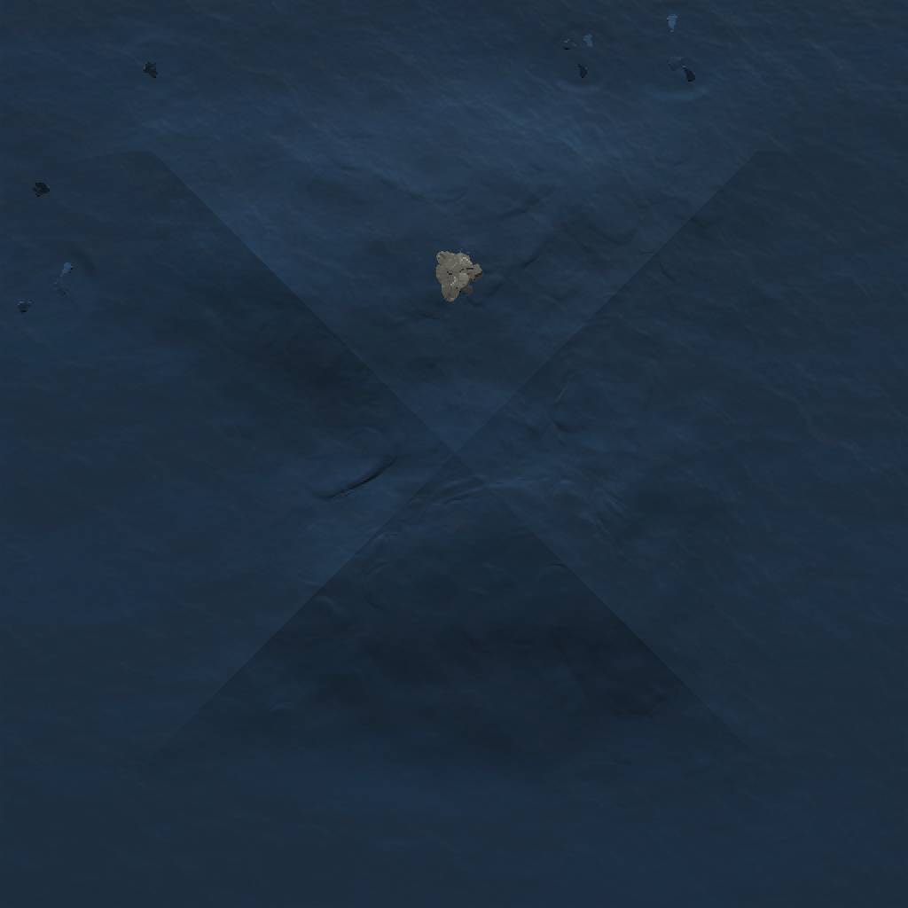 Rust Map: Procedural Map, Size: 1006, Seed: 6, 3 Monuments