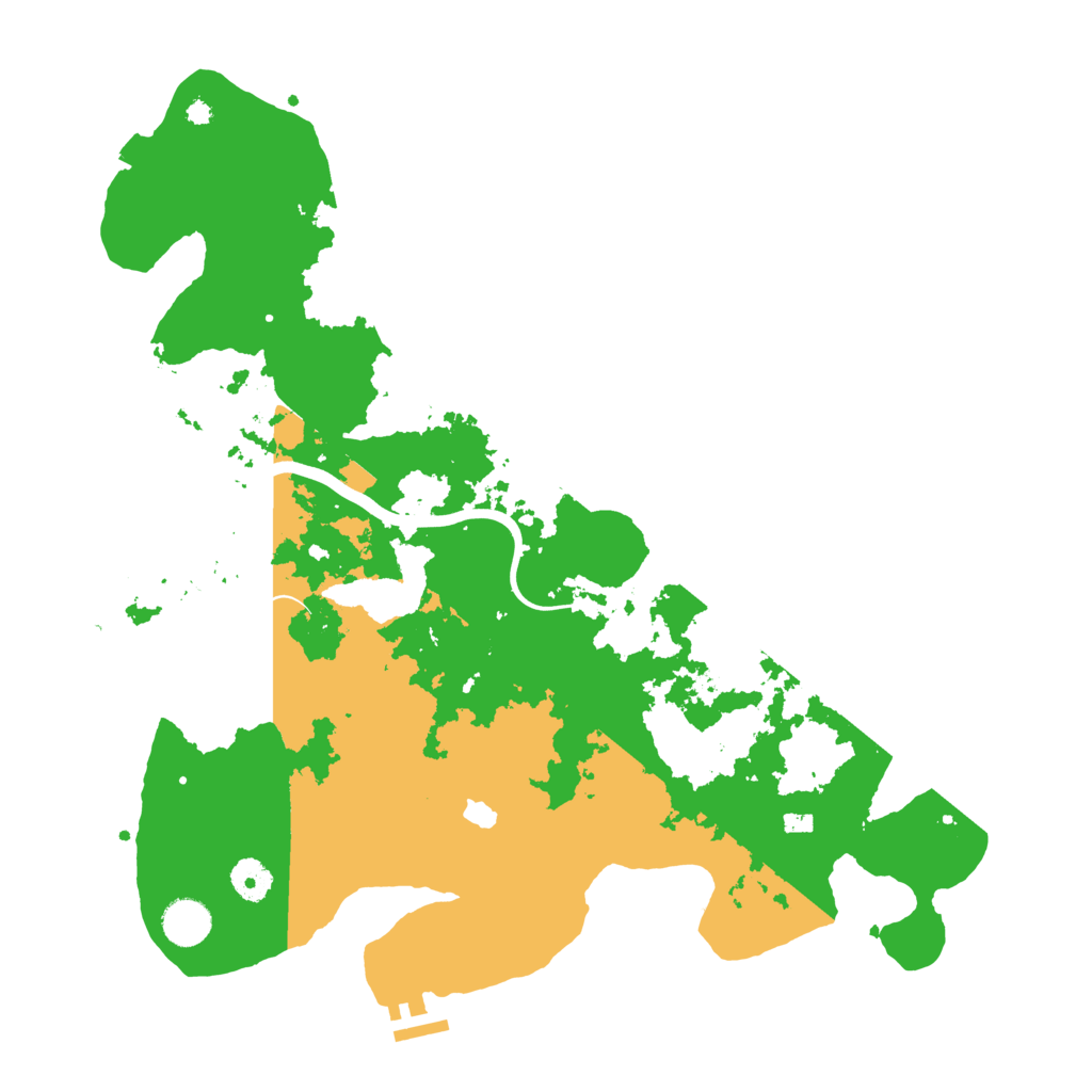 Biome Rust Map: Procedural Map, Size: 4000, Seed: 1033037789