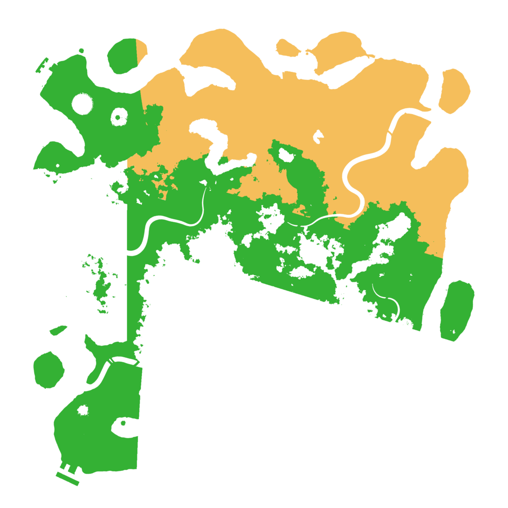 Biome Rust Map: Procedural Map, Size: 4250, Seed: 894108898