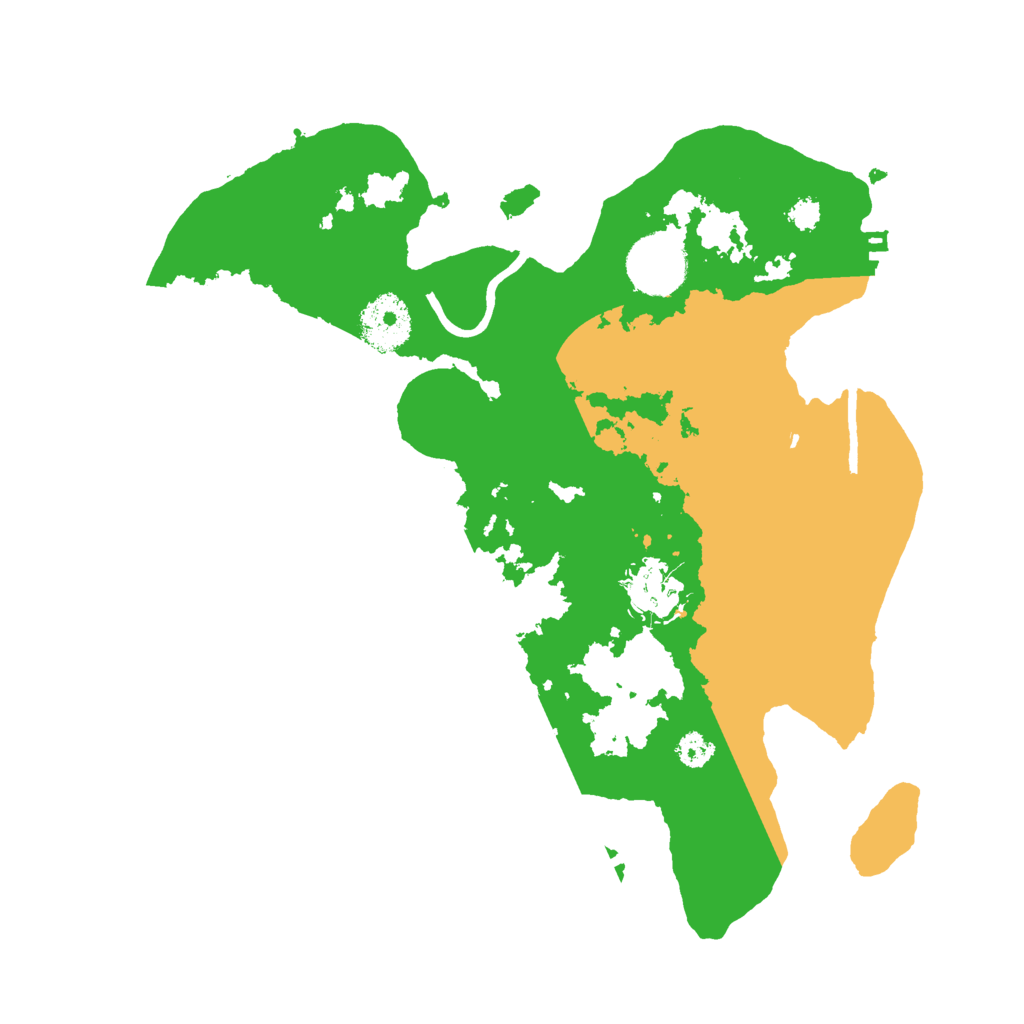 Biome Rust Map: Procedural Map, Size: 3000, Seed: 1278463431