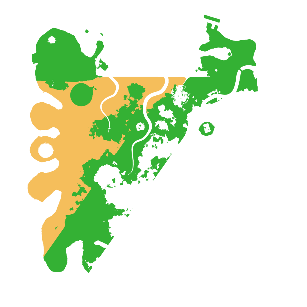 Biome Rust Map: Procedural Map, Size: 3650, Seed: 2130598635