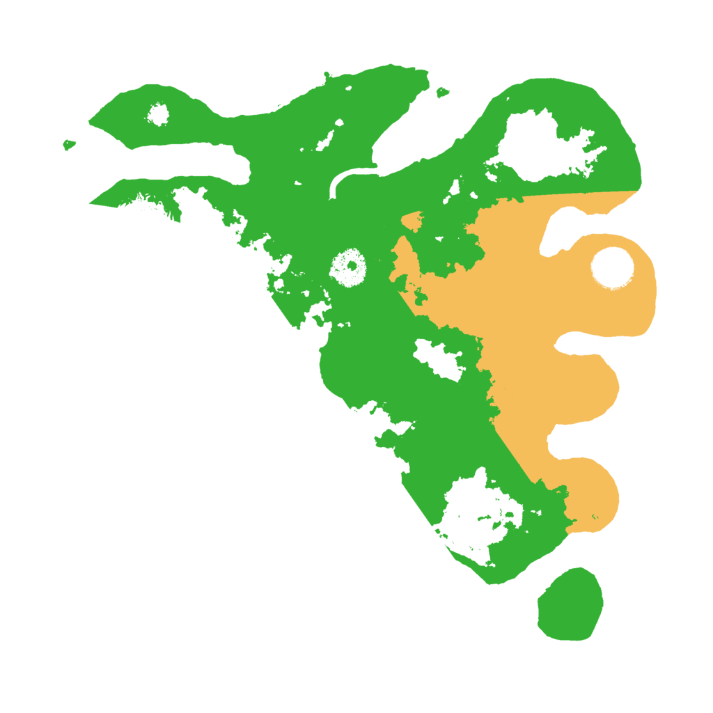 Biome Rust Map: Procedural Map, Size: 3000, Seed: 420696