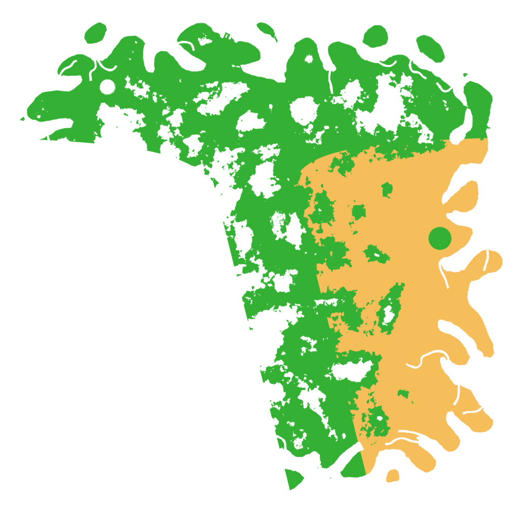 Biome Rust Map: Procedural Map, Size: 6000, Seed: 861589