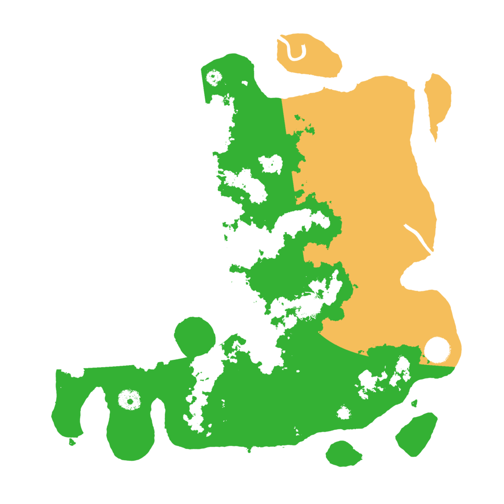 Biome Rust Map: Procedural Map, Size: 3500, Seed: 1932735275