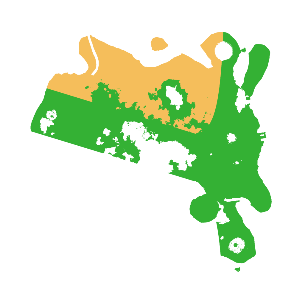 Biome Rust Map: Procedural Map, Size: 3000, Seed: 790864748