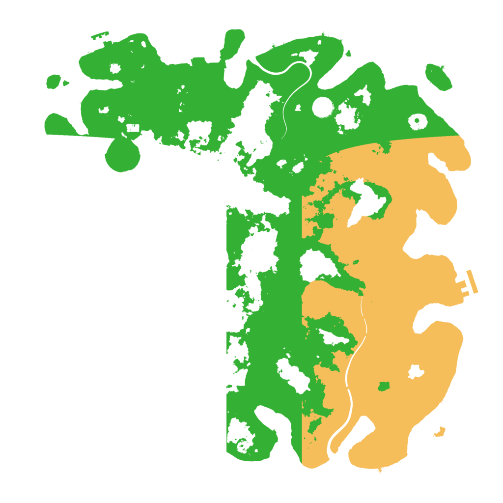 Biome Rust Map: Procedural Map, Size: 4250, Seed: 605552175