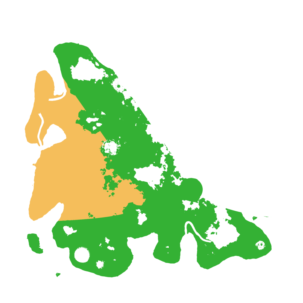 Biome Rust Map: Procedural Map, Size: 3500, Seed: 1152464955