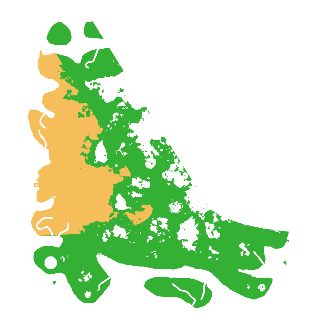 Biome Rust Map: Procedural Map, Size: 4500, Seed: 835456066