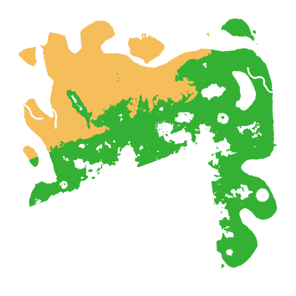 Biome Rust Map: Procedural Map, Size: 4000, Seed: 1460189880