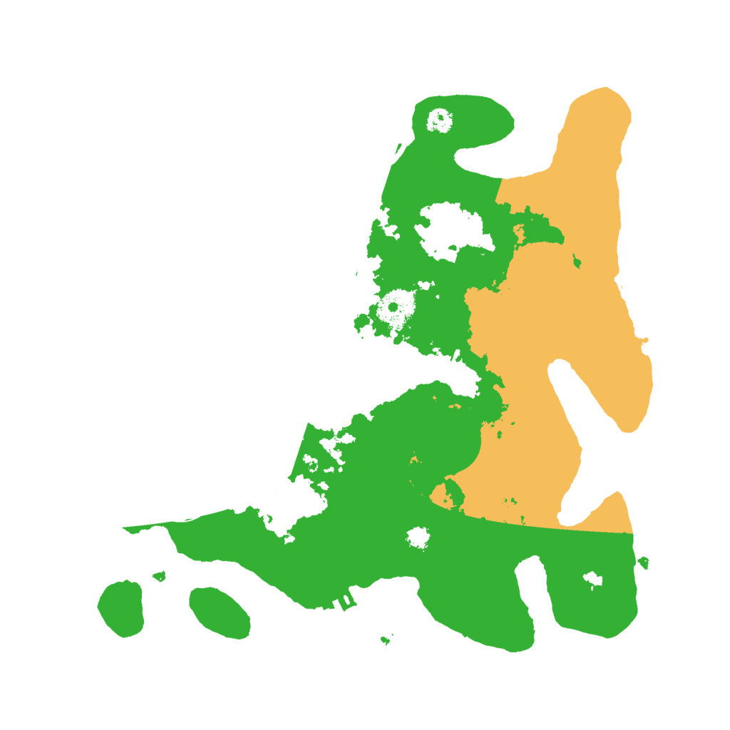 Biome Rust Map: Procedural Map, Size: 3000, Seed: 59716