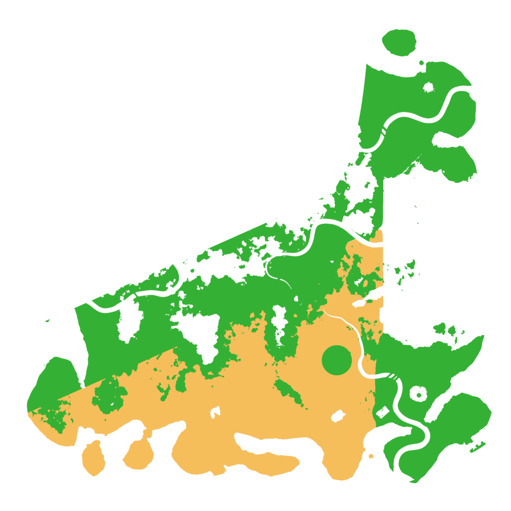 Biome Rust Map: Procedural Map, Size: 4500, Seed: 1534731027