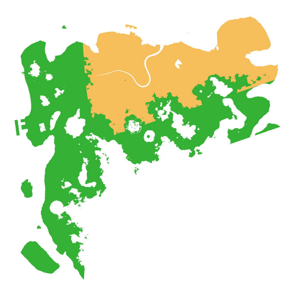 Biome Rust Map: Procedural Map, Size: 4000, Seed: 136900764