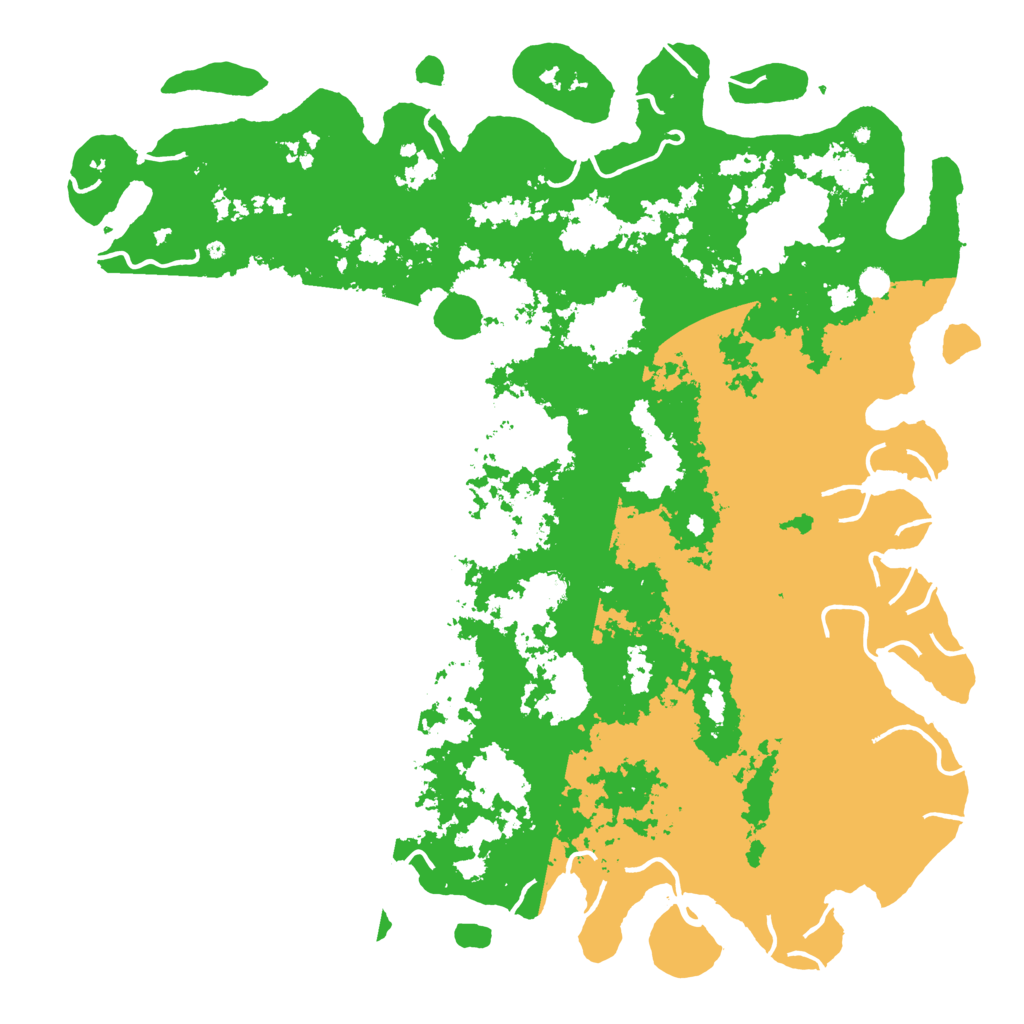 Biome Rust Map: Procedural Map, Size: 6000, Seed: 23456