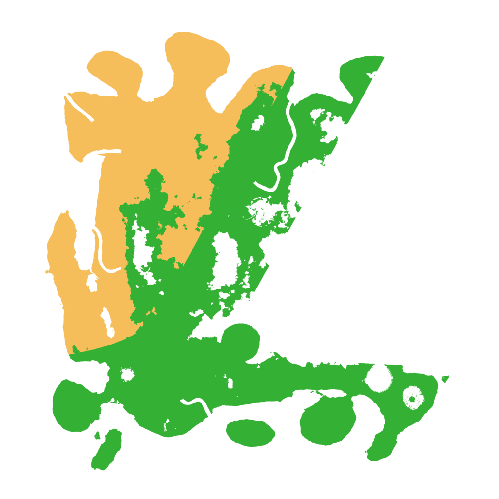 Biome Rust Map: Procedural Map, Size: 3450, Seed: 2097266184