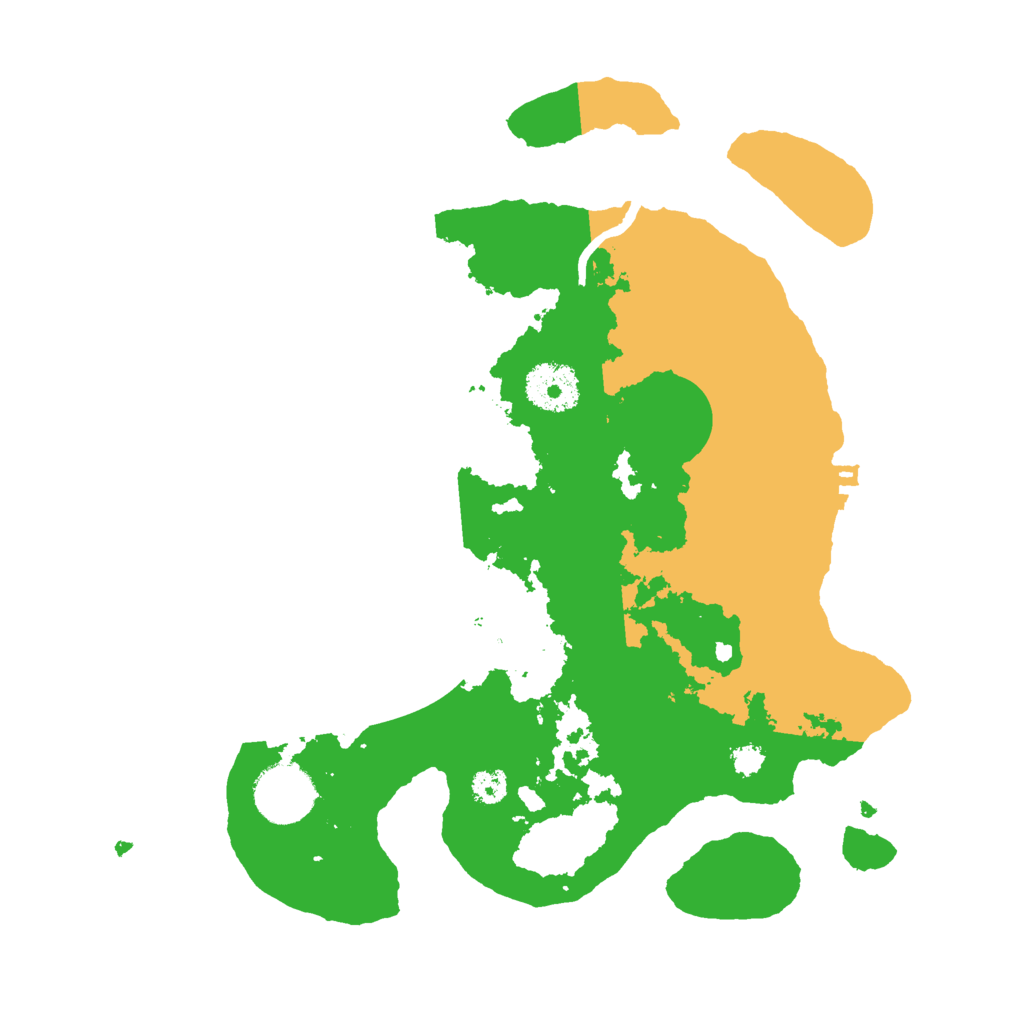 Biome Rust Map: Procedural Map, Size: 3000, Seed: 924033014