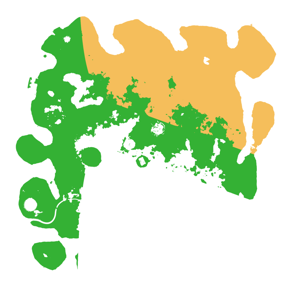 Biome Rust Map: Procedural Map, Size: 4000, Seed: 1009235
