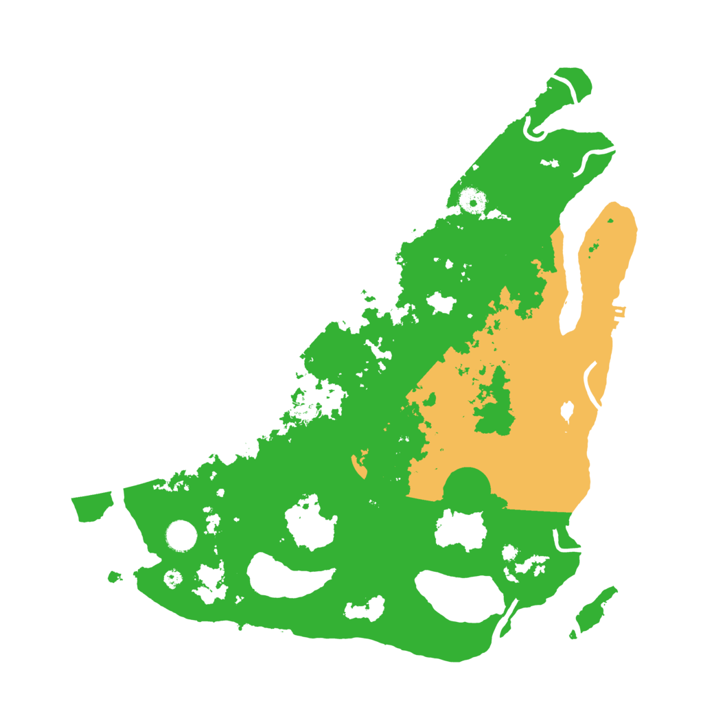 Biome Rust Map: Procedural Map, Size: 4000, Seed: 650051354