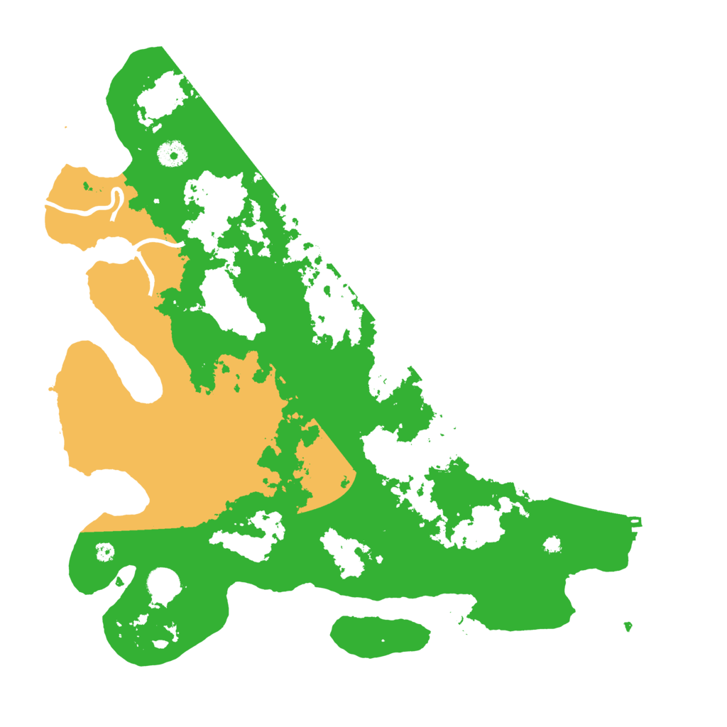 Biome Rust Map: Procedural Map, Size: 3900, Seed: 203640043