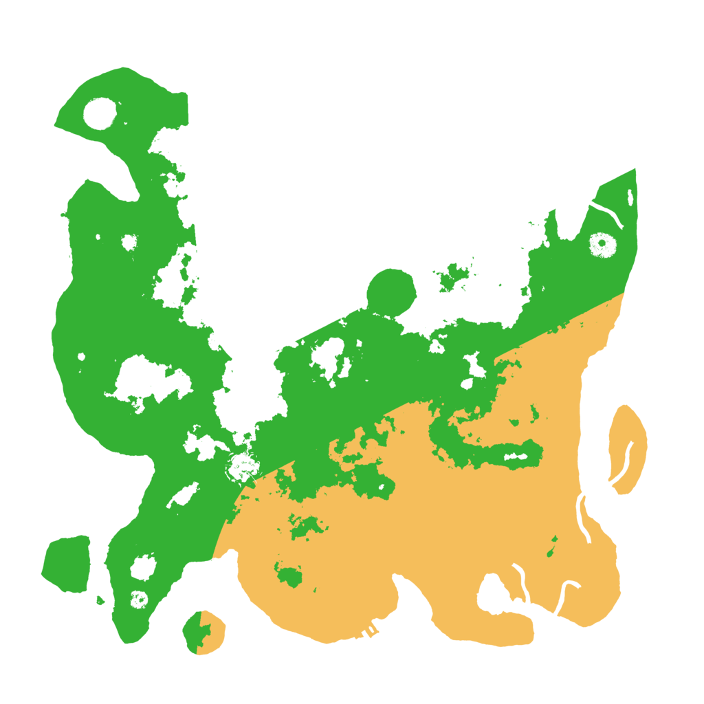 Biome Rust Map: Procedural Map, Size: 4000, Seed: 276543210