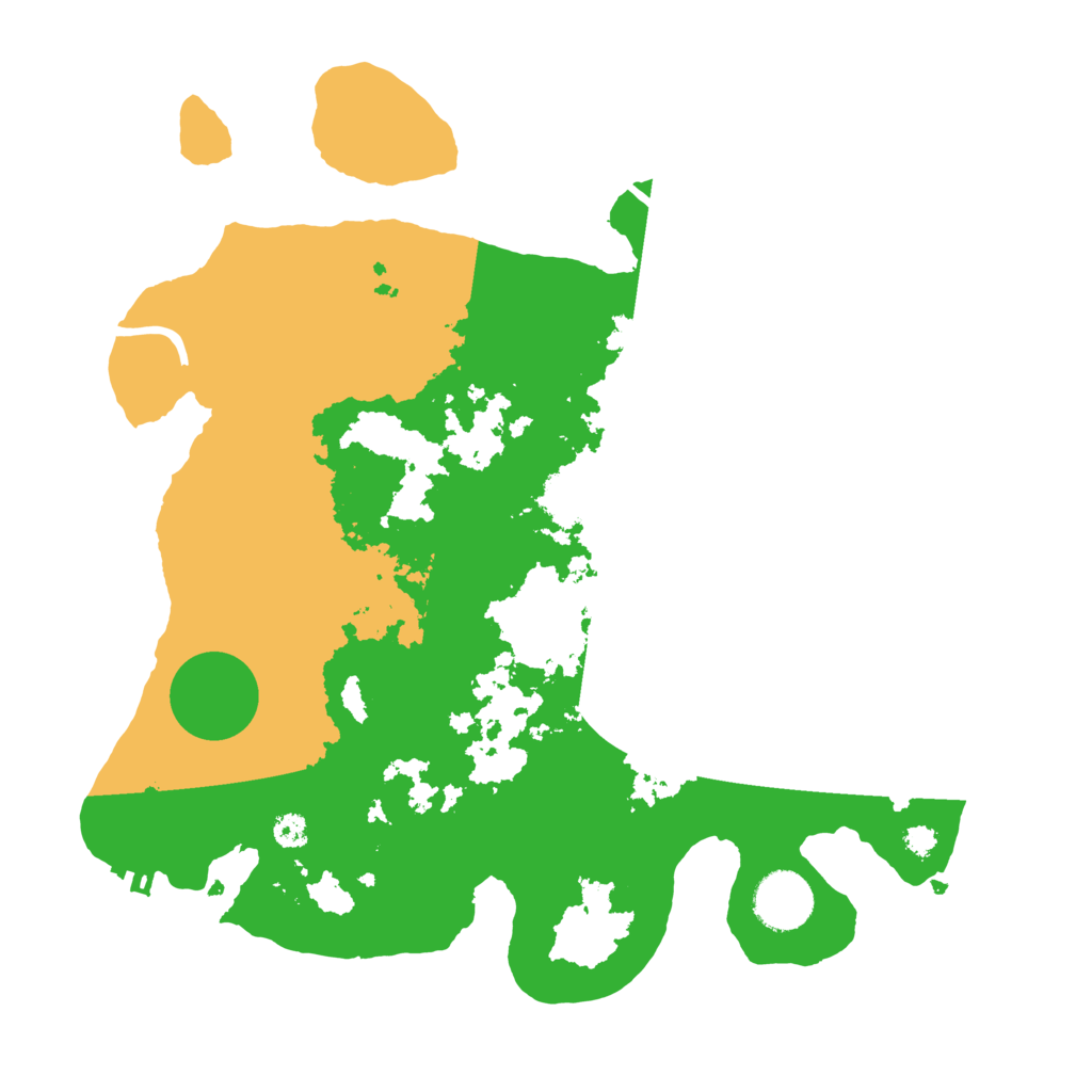 Biome Rust Map: Procedural Map, Size: 3250, Seed: 1967492106